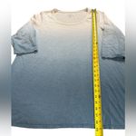 J Jill Pure Jill Ballet Sleeve Tunic Ombre Blue and White Top Women Large Petite Size undefined Photo 8