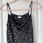 AG Adriano Goldschmied Women’s Blue Gia Floral Sleeveless Midi Dress Size Small Photo 3