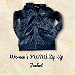 Puma  Black Bomber Jacket with hood Photo 1