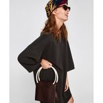 ZARA  • Oversized Shift Dress grey sweatshirt terry knit boxy cozy tent Photo 5