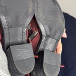 VINCI Chic Burgundy Fringed Ankle boots GOREGEOUS ombré look Red Size 9 Photo 5