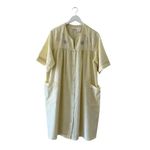 secret treasures  Sleepwear Vintage Button Down Short Sleeves Oversized XL #1917 Photo 1