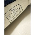 Soludos  Yebo Vegan Leather Sneaker‎ Blue White Womens size 6 Photo 9