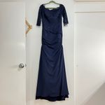 La Femme  29324 Embroidered Lace Bodice Jersey Skirt Mermaid Gown Photo 2