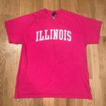 Ouray Hot Pink Illinois Fighting Illini T-Shirt  Photo 0