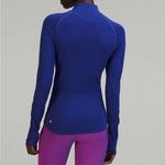 Lululemon Ventscape Half Zip Long Sleeve size 8 in psychic blue Photo 1