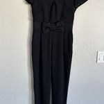 Claudie Pierlot Paris black jumpsuit with bow detail size 36 Photo 0