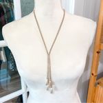 3/$20 Gold tassel pendant costume jewelry Photo 0
