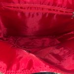 Source Unknown RED PATENT LEATHER FAUX CROC SKIN TOTE BAG NICE SIZE GREAT FOR HOLIDAYS Photo 6