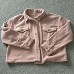 Thread and Supply Pink Fleece Jacket Photo 0