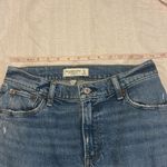 Abercrombie & Fitch  Curve Love The ‘90s Straight Low Rise Jeans Blue 27/4 Photo 11
