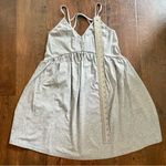 SheIn silver grey tee-shirt fabric baby doll tank top, size S Photo 6