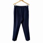 T Tahari Women's Navy Pull On Stretch Ankle Dress Pants Size 10 Officecore Photo 2