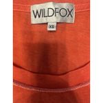 Wildfox Couture "St Thomas" Tank Top, Life Guard color, Size XS Orange Photo 5