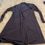 Joan Vass  Cardigan size L length 38” two front pockets long sleeves Photo 10