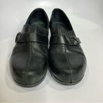 Dansko  black leather clogs women’s size 37 6.5 classic work shoes professional Photo 1