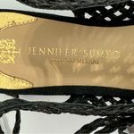 Antonio Melani Jennifer Sumko Newport Woven Black Sandals Photo 2