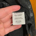 Joie  Woman's Black Long Sleeve Lightweight Sparkly Linen Shirt Size Large Photo 3