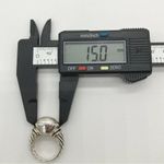 Sterling Silver Faux Pearl Cable Ring Photo 10