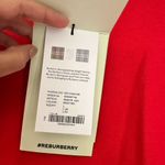 Burberry  Red Oversized Aurore Love Hoodie Size L NEW Photo 4