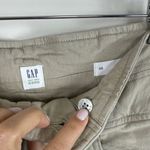 Gap  Paper Bag Waist Cropped Ballon Leg Khaki Pants Size 6 Photo 3