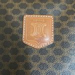 CELINE  Brown/Tan Leather Large Clutch Photo 5
