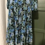 WAYF NWT Floral Print Open Back Tiered Midi Dress Photo 7