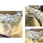 Dragonfly Pendant Brooch Pin Filigree New Firefly Jewelry Festive Hope … Gold Photo 11