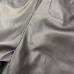 Ronny Kobo Wide Leg Cargo Pants faux leather black size 10 Photo 9