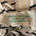 CALIA Women's Asymmetrical Rectangle Trim Swim High Rise Bottoms Size 2XL NWT White Photo 10