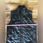 Mud Pie Black Quilted Sleeveless Puffer Jacket Outerwear Vest Women's M - NWOT Photo 5