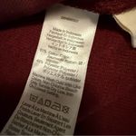 Madewell  Burgundy Long Sleeve sweater Photo 1