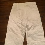 ZARA  Straight Leg Jeans White Patchwork Pants Women’s 2 Photo 3