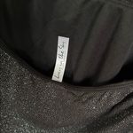 Lucy in the Sky Open Back Black Glitter Dress Photo 6