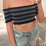 Urban Outfitters Off The Shoulder Crop Top Photo 0