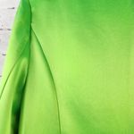 Retrofête Retrofete Saige Double Breasted Blazer in Lime Punch Green Size XS NWT Satin Photo 13