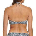 Tommy Hilfiger Bikini Top Molded Cups Floral Navy Blue L Photo 2