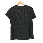 ZARA  Black & White Stripe Live Free Graphic Short sleeve T-Shirt M Photo 1