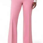 Ann Taylor NWOT  The Jayne Pink Wide Leg Ankle Pants 16P Photo 0