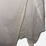 White Gauzy Cotton Hermoza Caftan Beach Swim Coverup Dress Women’s Medium Photo 2