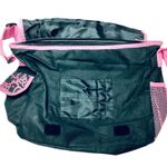 Sanrio 's Hello Kitty Face and Bow Pattern Black/Pink Messenger Bag Photo 3