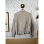 Evereve  Capri Oatmeal Raglan Sleeve Mockneck Pullover - Size - XS Photo 4