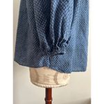 Ann Mashburn Women's Drawstring Neck 3/4 Sleeve Blouse Small Photo 4