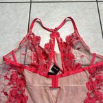 Torrid NWT  Raspberry Pink Embroidered Mesh‎ Underwire Lingerie Size 5X Photo 5