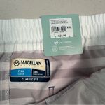 Magellan outdoors  Red and White Striped Athletic Shorts Photo 5