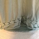 Mossimo Supply Co. Green Asymmetrical Embellished Tank Top Size XS Photo 2