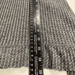 Luxe , Gray Turtleneck Raw Edged Women’s Sweater, Size Large Long Sleeves‎ Photo 10