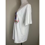 Vintage Kitschy Angel Graphic T Shirt Sz Medium White Photo 2
