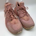 Nike Air Huarache Pink Suede Running sneakers Size 8.5 Photo 11