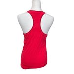Athleta Pebble Stripe Tank Top Women’s Size Small Coral Sleeveless Stretch Photo 4